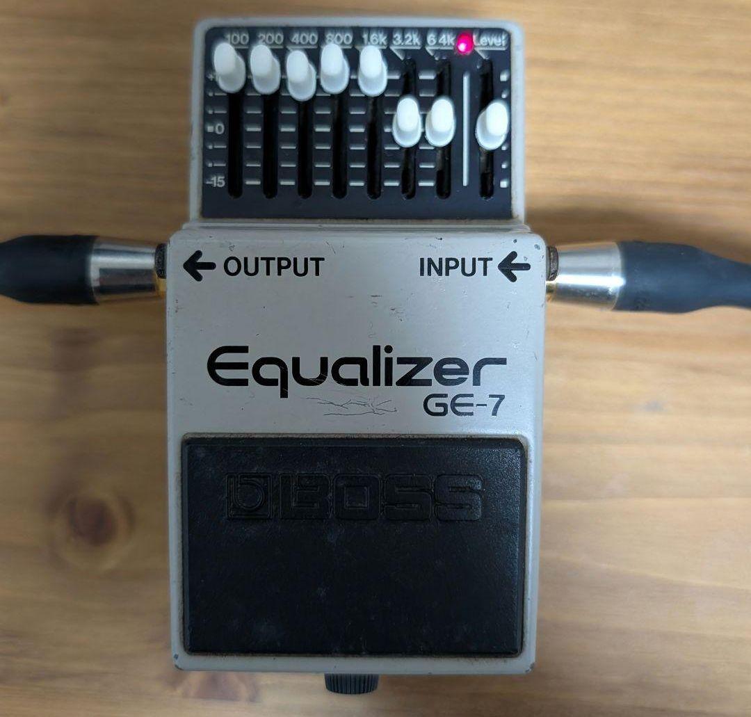 ​希少/JRC4558DD BOSS GE-7 最初期銀ネジ 日本製オリジナル