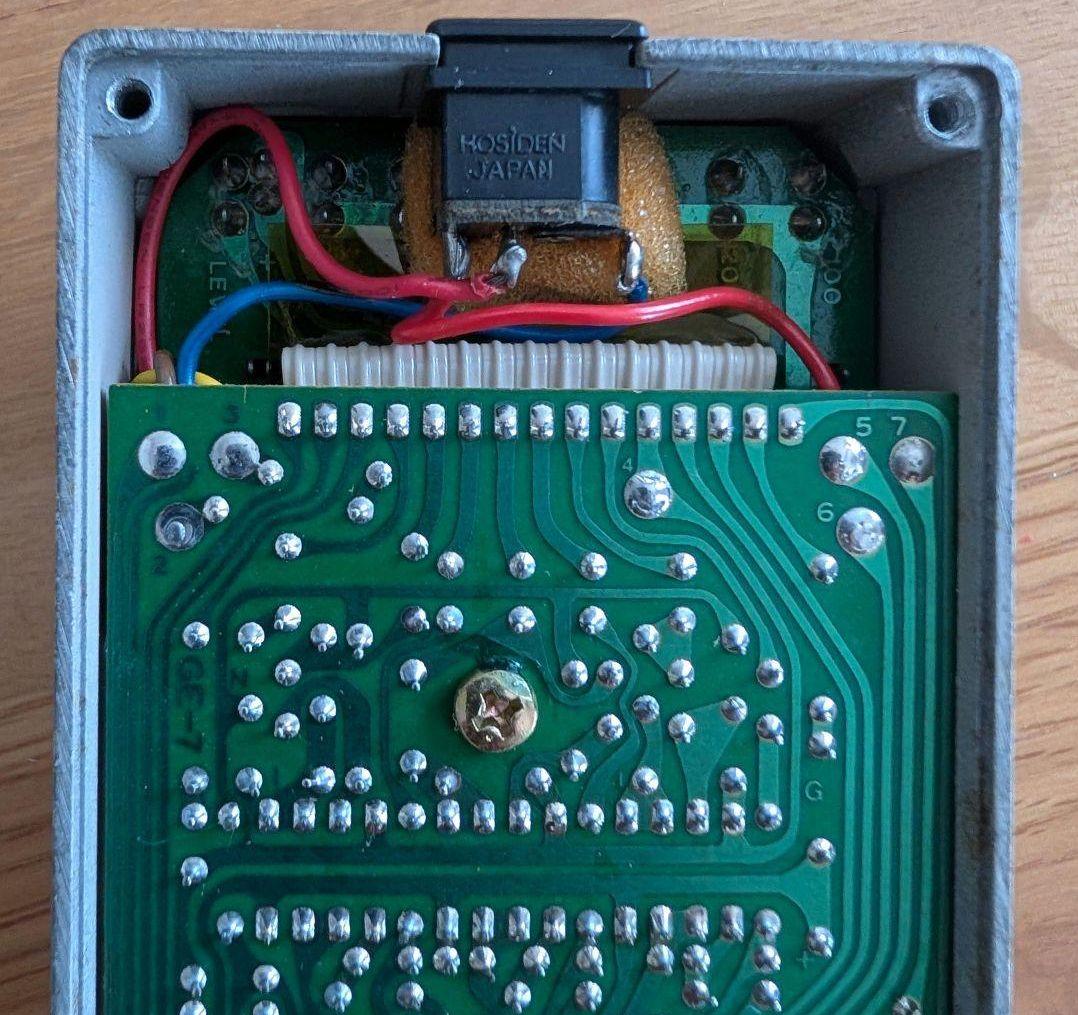 ​希少/JRC4558DD BOSS GE-7 最初期銀ネジ 日本製オリジナル