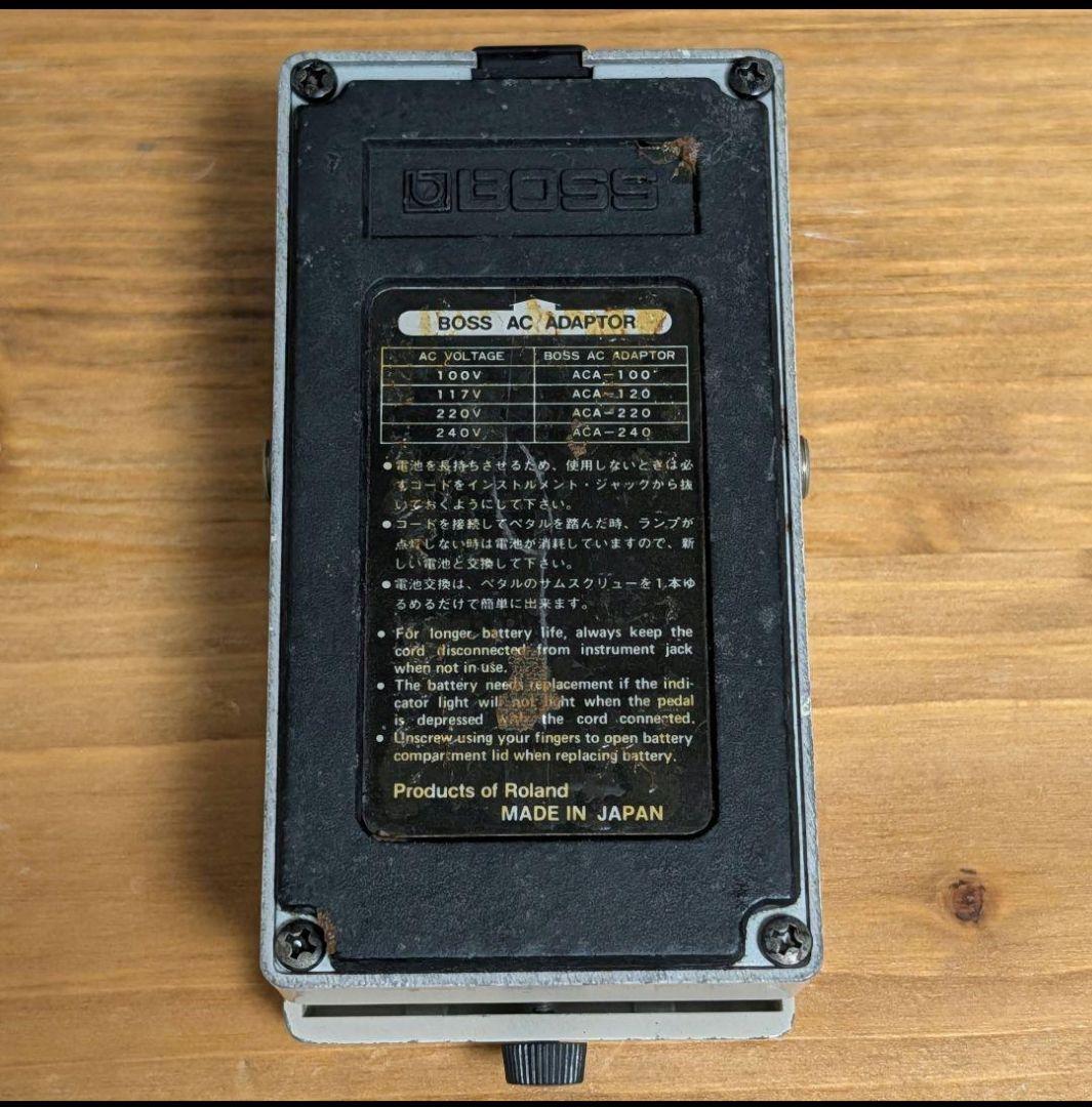 ​希少/JRC4558DD BOSS GE-7 最初期銀ネジ 日本製オリジナル