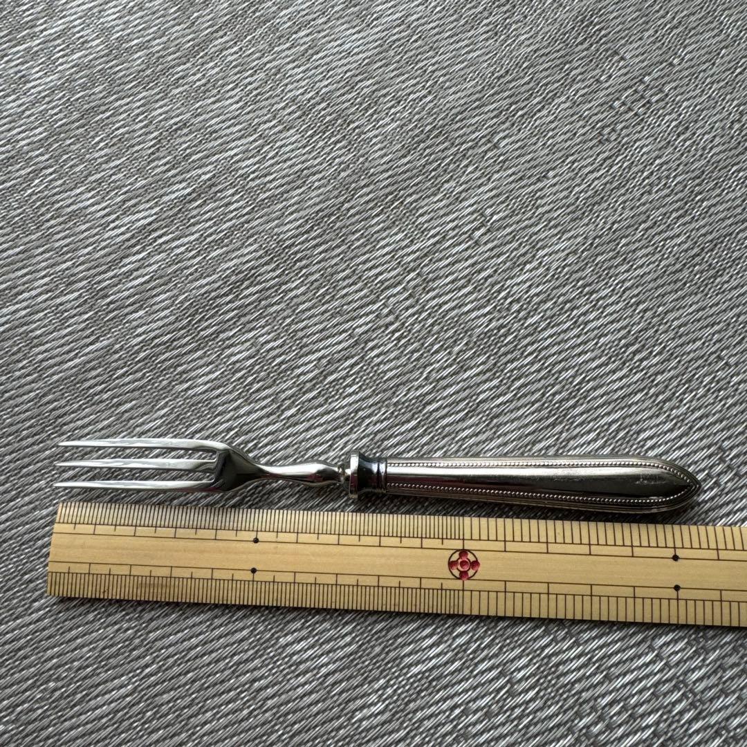 イギリス製　ヴィンテージ 　ロッジ　 デザートナイフフォーク12本セット