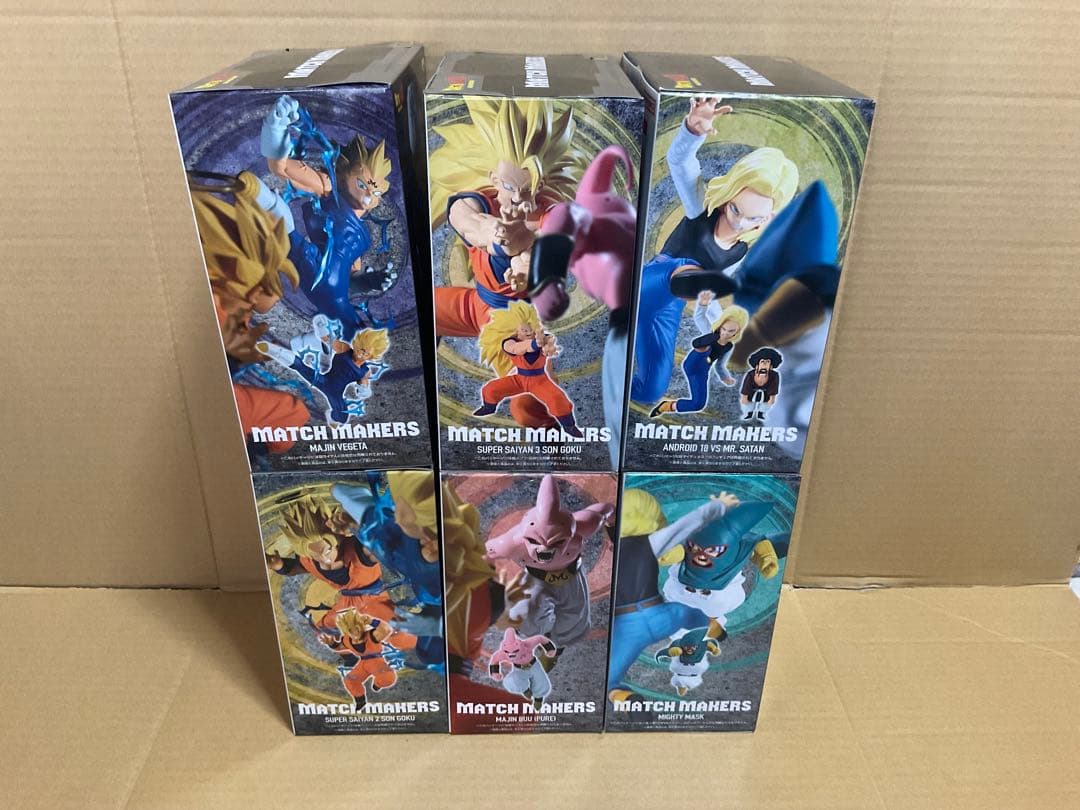 【未開封】ドラゴンボール MATCH MAKERS 6種セット