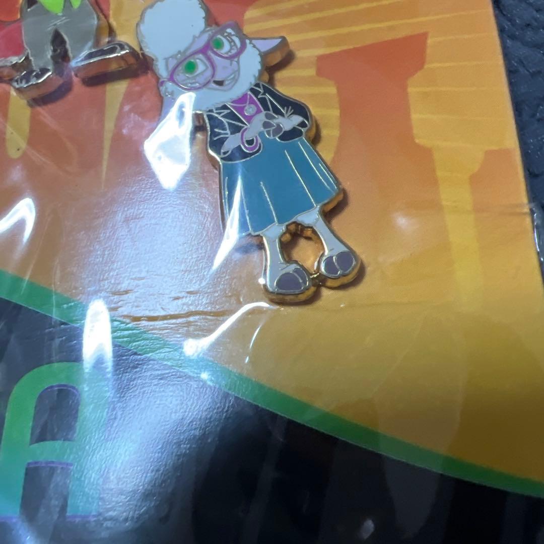 ディズニー　ズートピア　ピンバッジセット