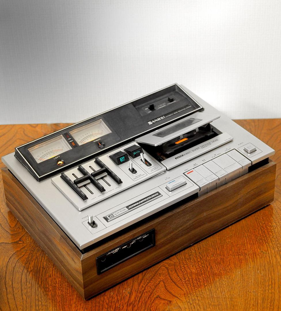 ★VICTOR ステレオカセットデッキ CCR-668 ♪【要メンテナンス品】