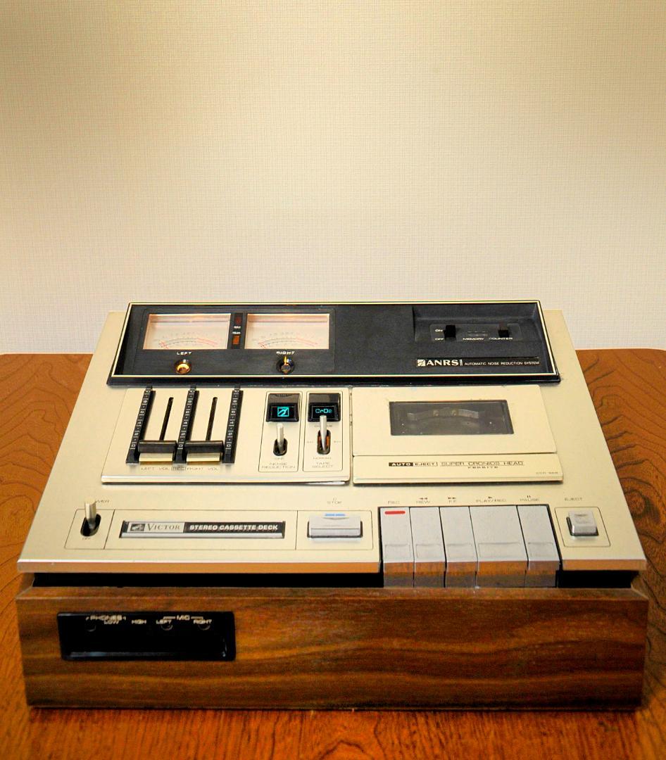 ★VICTOR ステレオカセットデッキ CCR-668 ♪【要メンテナンス品】