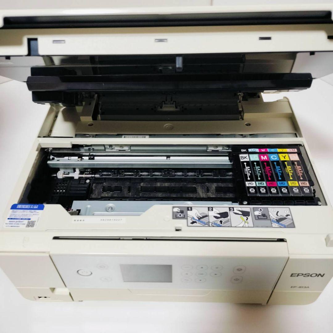 【ジャンク品】EPSON EP-813A インクジェットプリンター カラリオ
