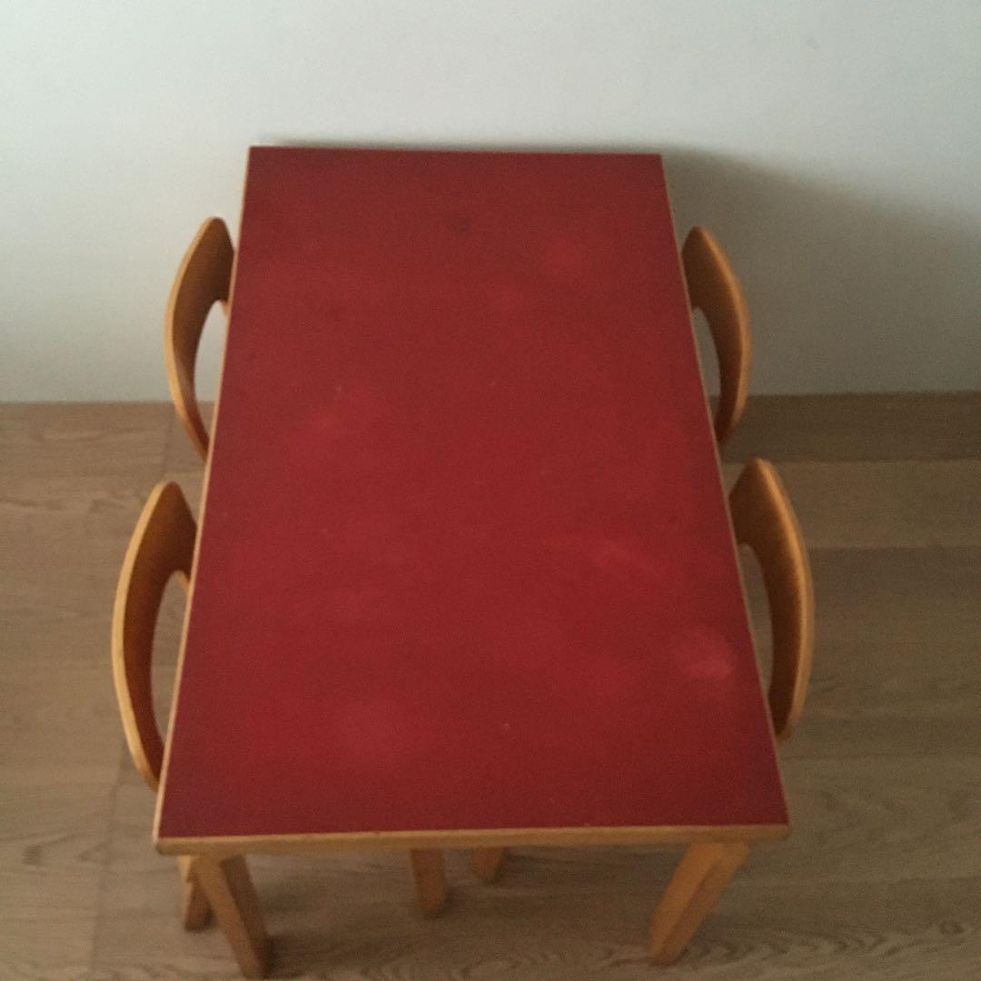 希少 ビンテージ Alvar Aalto キッズチェアD アアルト artek