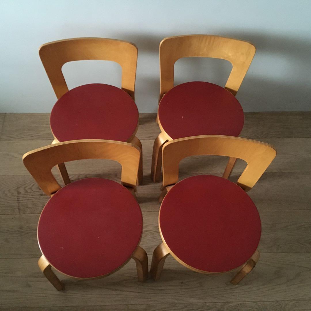 希少 ビンテージ Alvar Aalto キッズチェアD アアルト artek