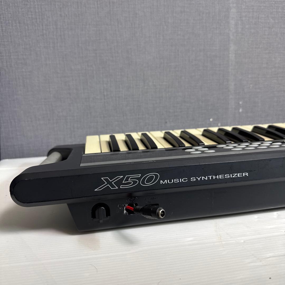 ジャンク】KORG X50 シンセサイザー