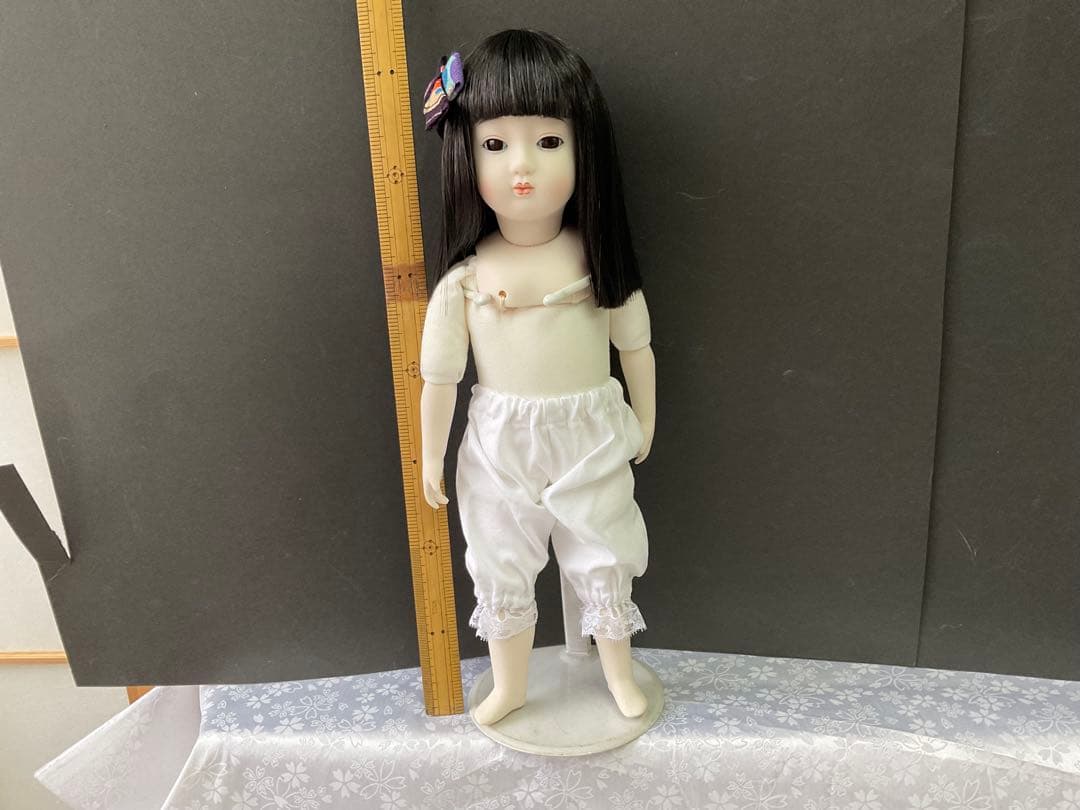 着せ替え市松人形(着物無し8号) ビスク市松人形　着せ替え抱き市松人形8号