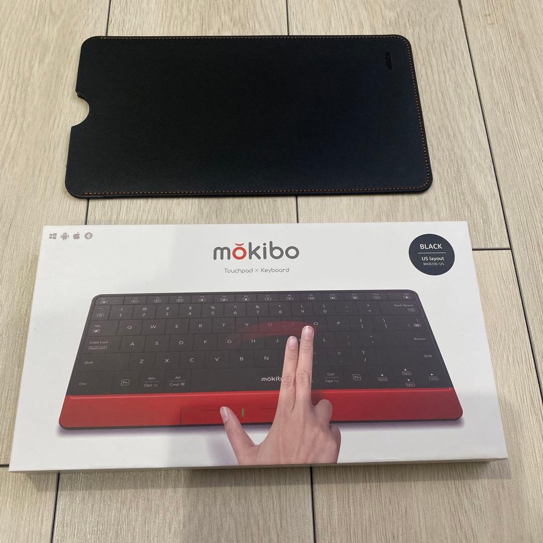 mokibo タッチパッド付きワイヤレスキーボード