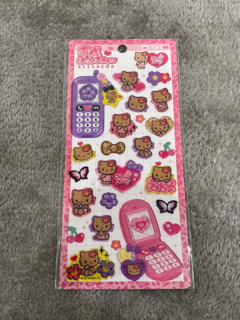 【新品正規品】平成ハッピーフォンステッカーズ サンリオキャラクターズ　モンチッチ