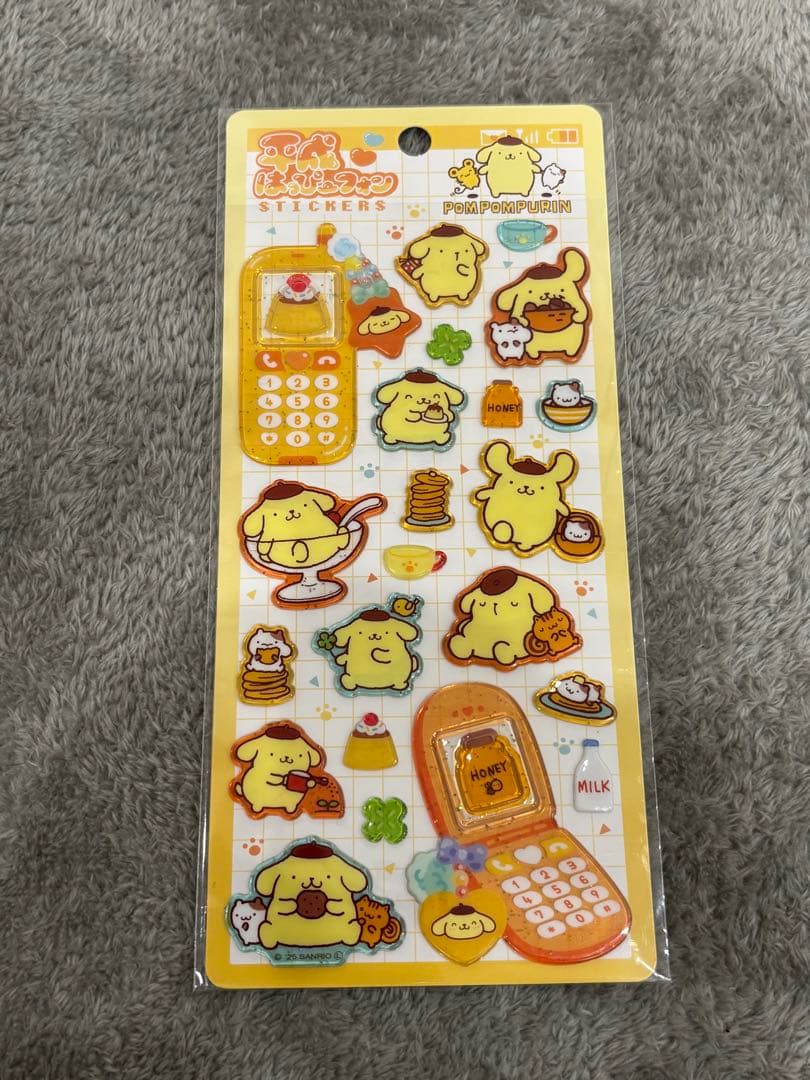 【新品正規品】平成ハッピーフォンステッカーズ サンリオキャラクターズ　モンチッチ