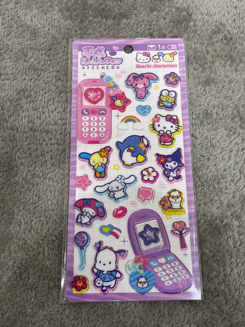 【新品正規品】平成ハッピーフォンステッカーズ サンリオキャラクターズ　モンチッチ