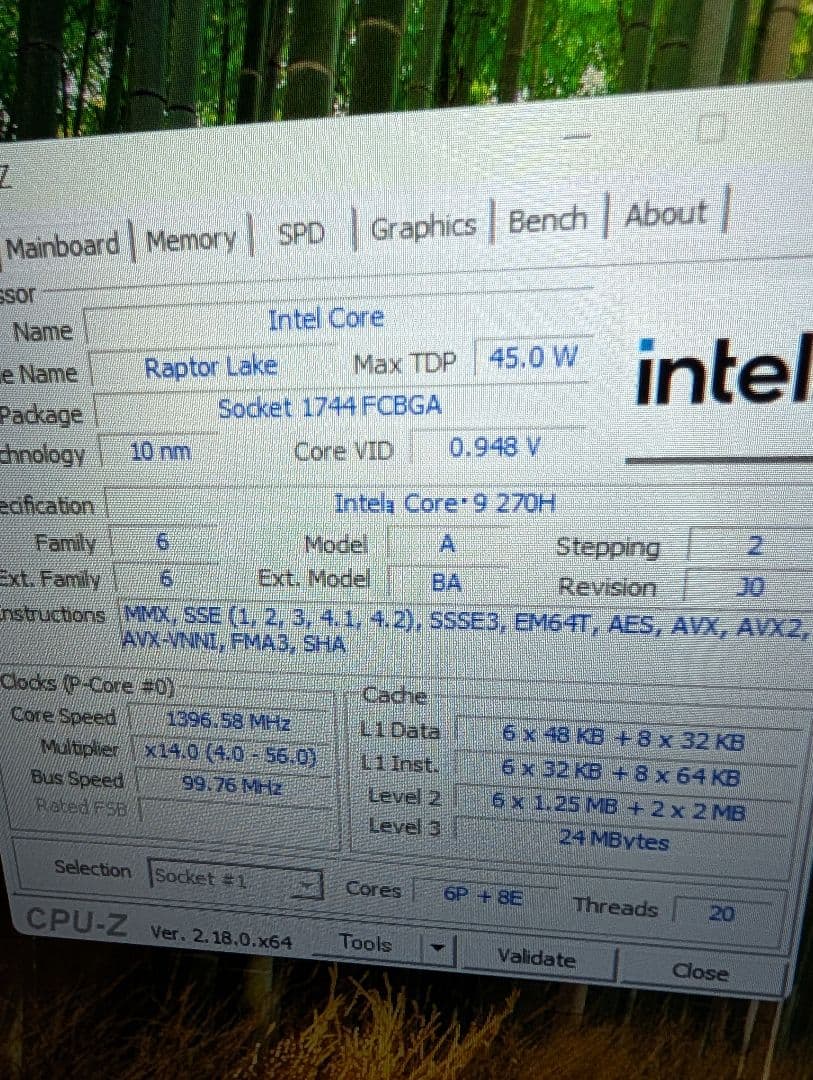 MSI ノートPC i9 270H 32G SSD 1T 2025年新品