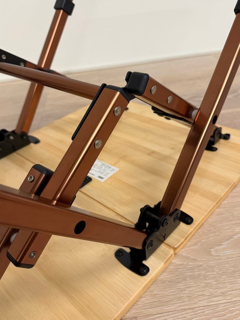 【専用】コールマン コンフォートマスター バンブーラウンジテーブル65