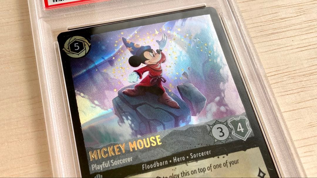 【PSA9】ロルカナ ミッキーマウス プレイフルソーサラー 2024 D23