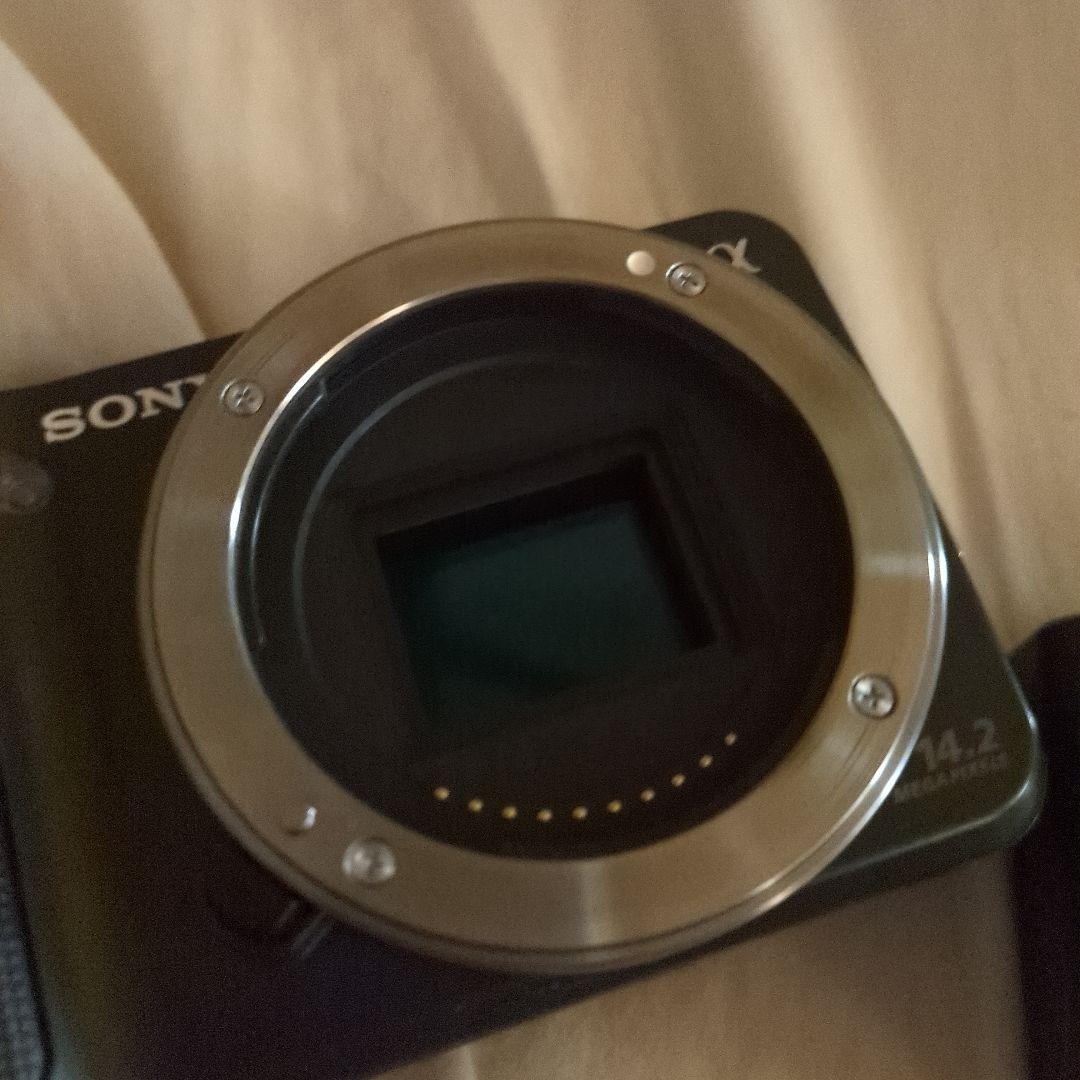 Sony NEX-3 ボディ(バッテリー付き) ブラック完動品