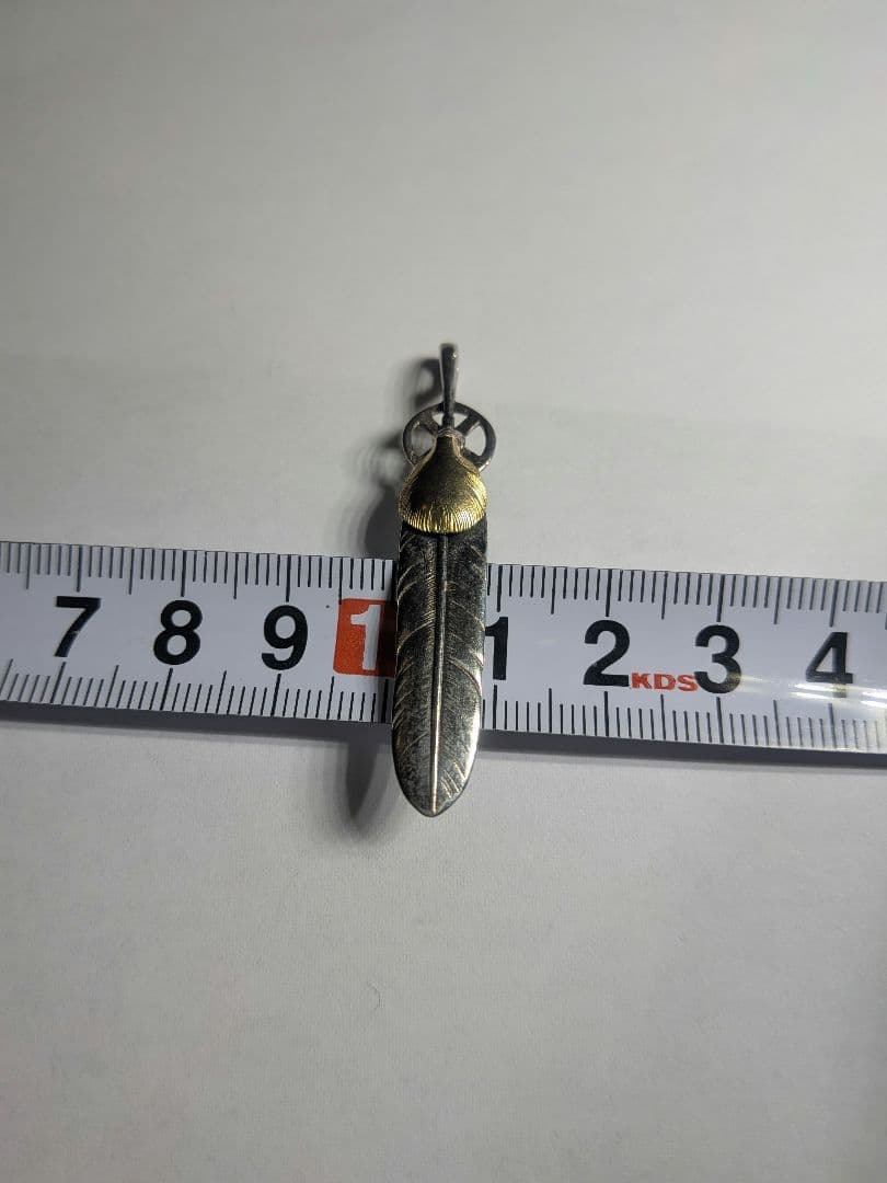 金ハート付 ストレート フェザーハートホイール L