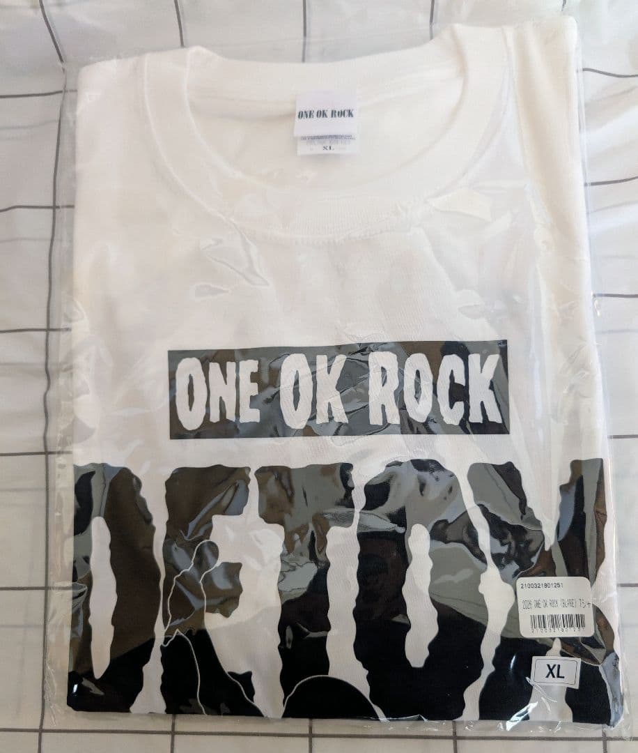 2026 ONE OK ROCK DETOX Tシャツ ホワイト　XL