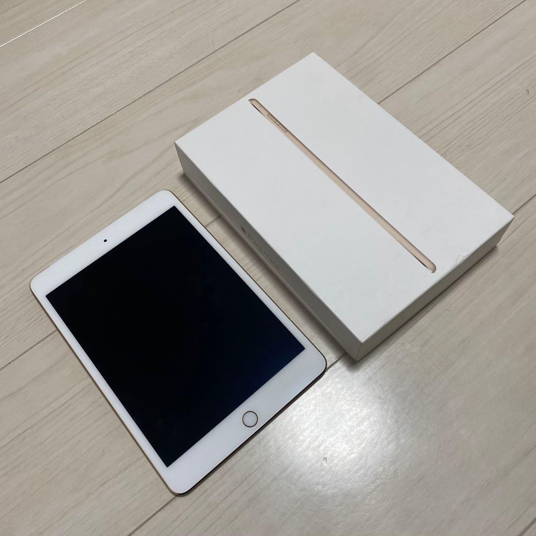 iPad mini4 Wi-Fi+Cellular モデル 16GB ゴールド