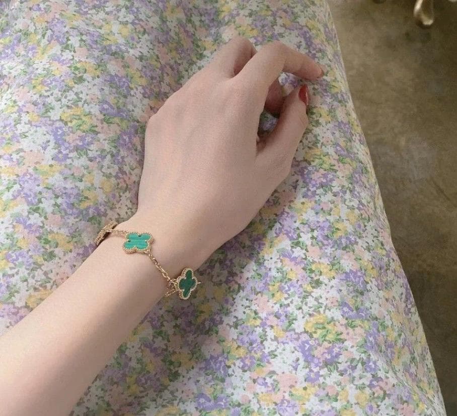 新品　ブレスレット　マラカイト