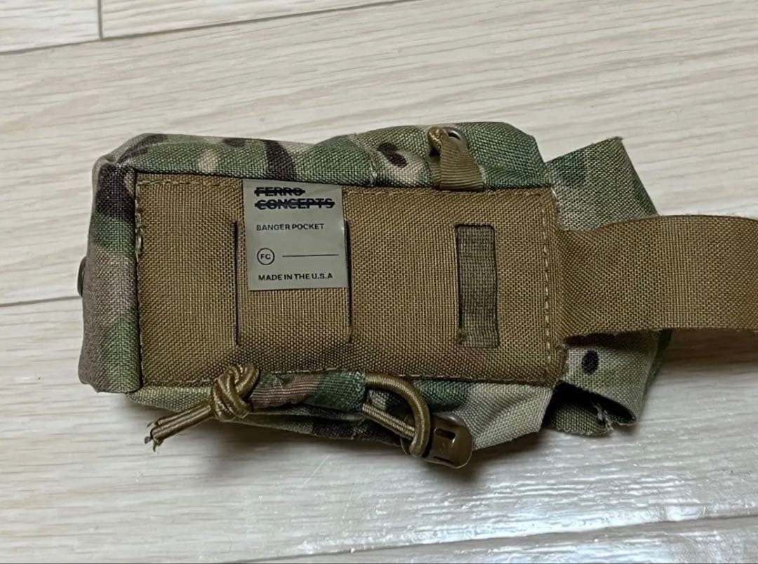 【FERRO CONCEPTS】Banger pocketマルチカム　実物