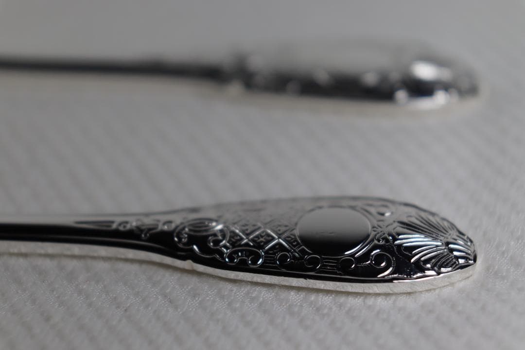 クリストフル■ロワイヤルシズレー・コーヒースプーン■まさに王者の風格そのものです