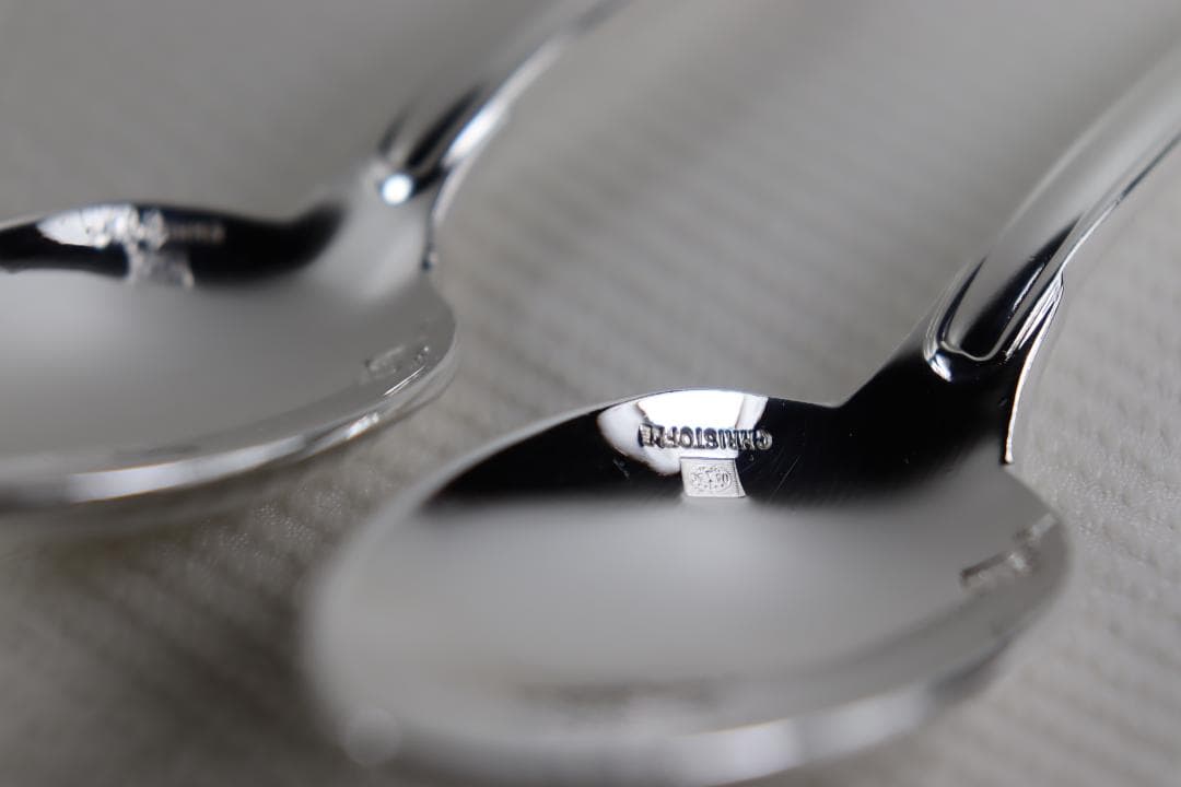 クリストフル■ロワイヤルシズレー・コーヒースプーン■まさに王者の風格そのものです