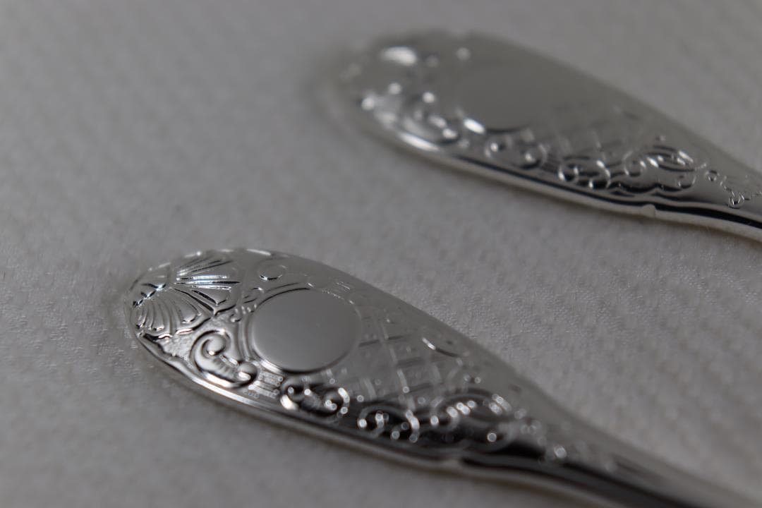 クリストフル■ロワイヤルシズレー・コーヒースプーン■まさに王者の風格そのものです