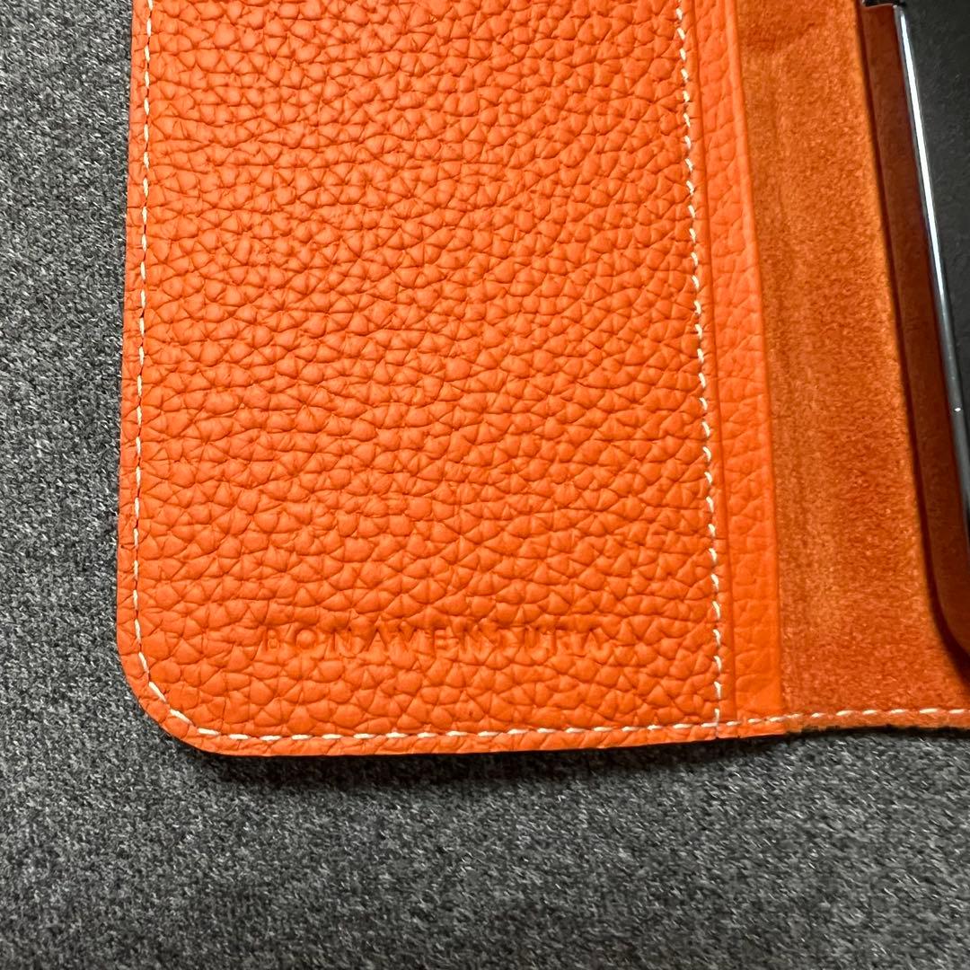 iPhone12 Pro BONAVENTURA 手帳型ケース ブラウン