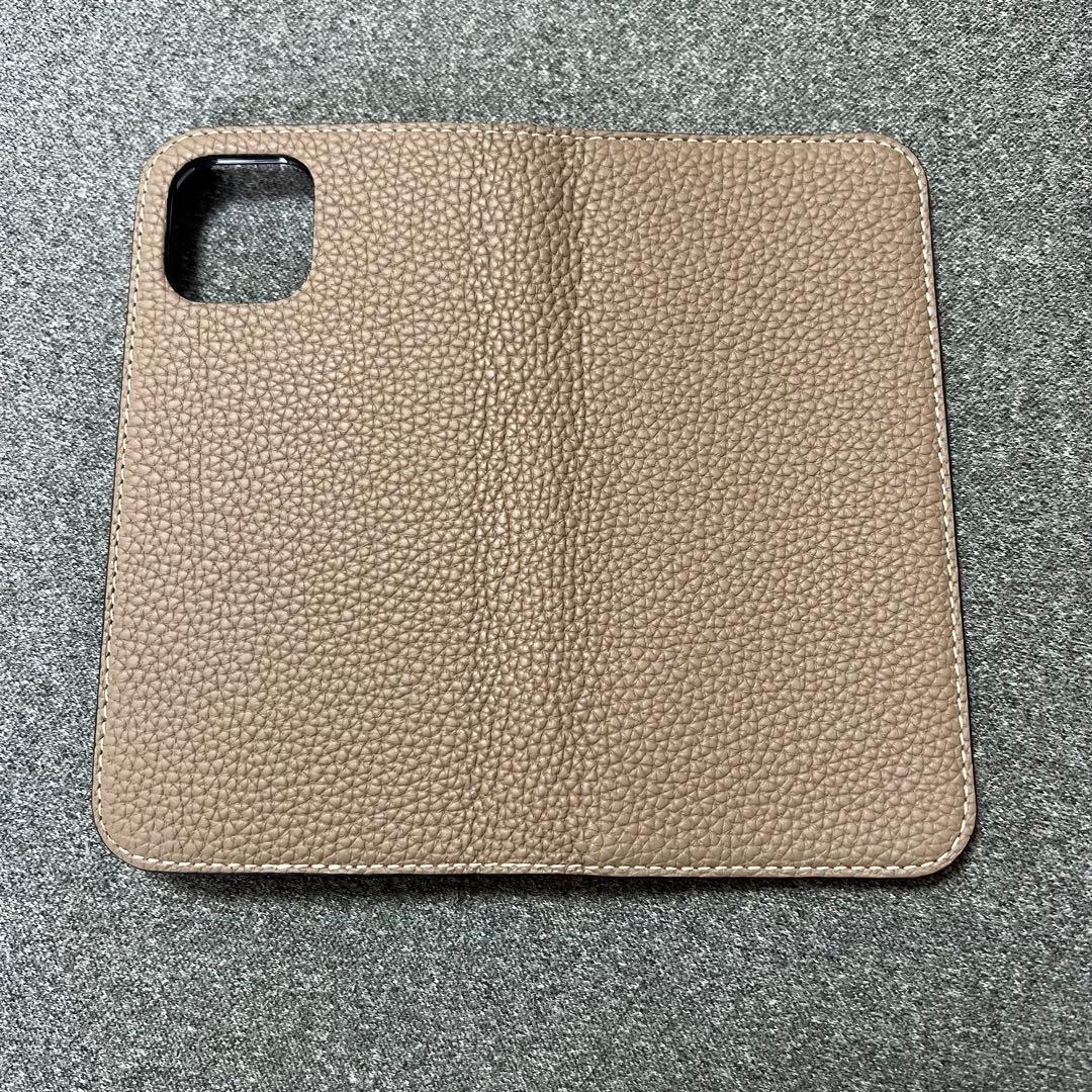 iPhone12 Pro BONAVENTURA 手帳型ケース ブラウン