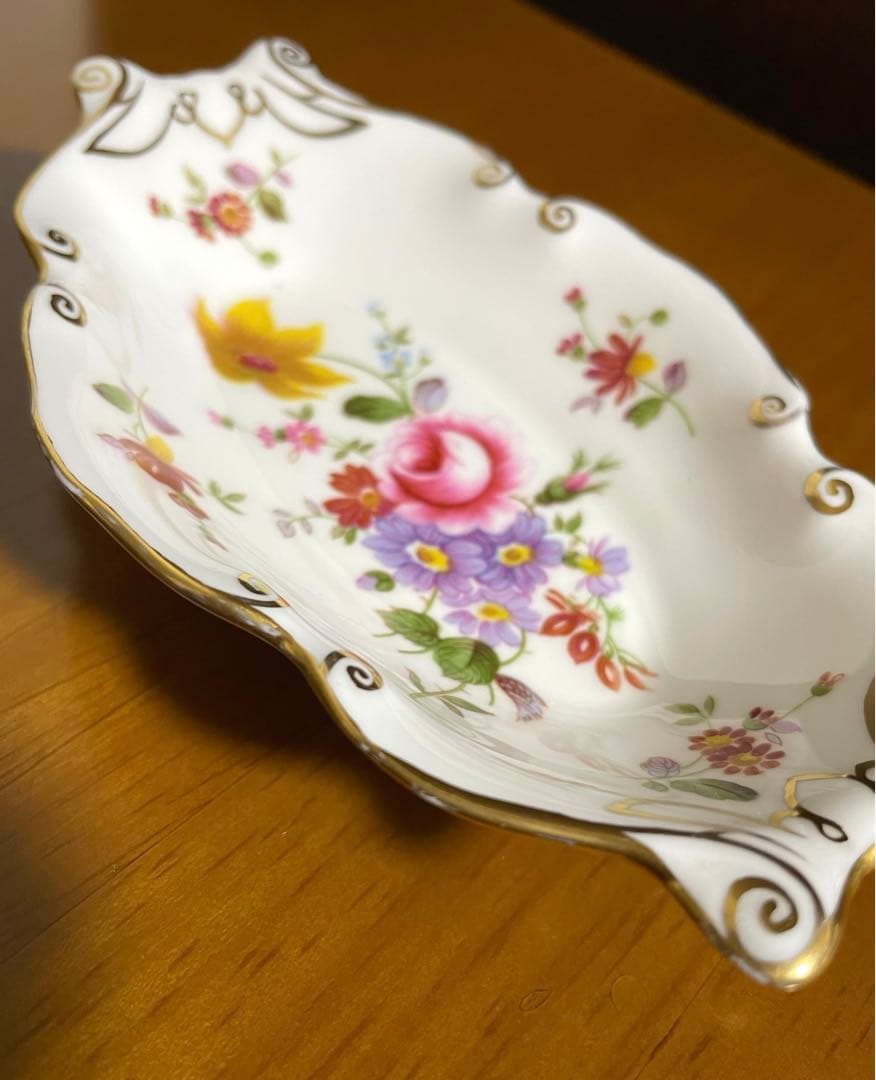 ロイヤルクラウンダービー ポジー ミニプレート ＊ オーバル キャンディ 小皿