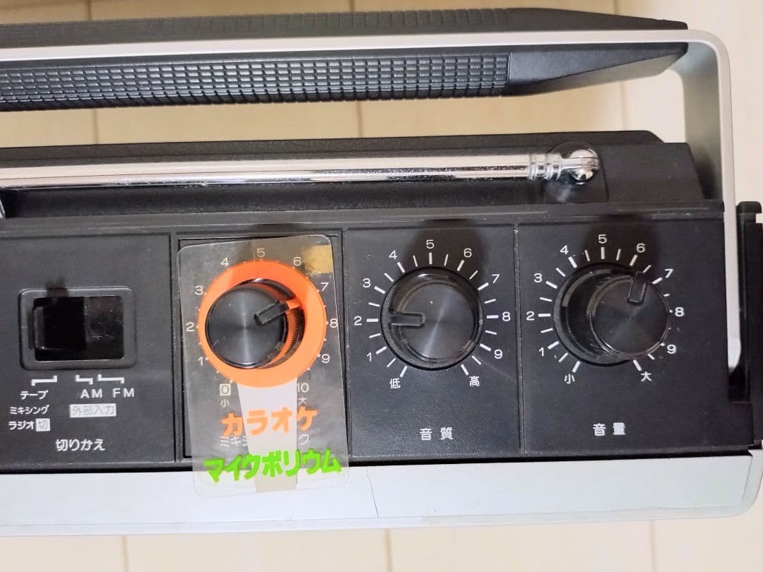 Victor カセットレコーダー付 ラジオ RC-242