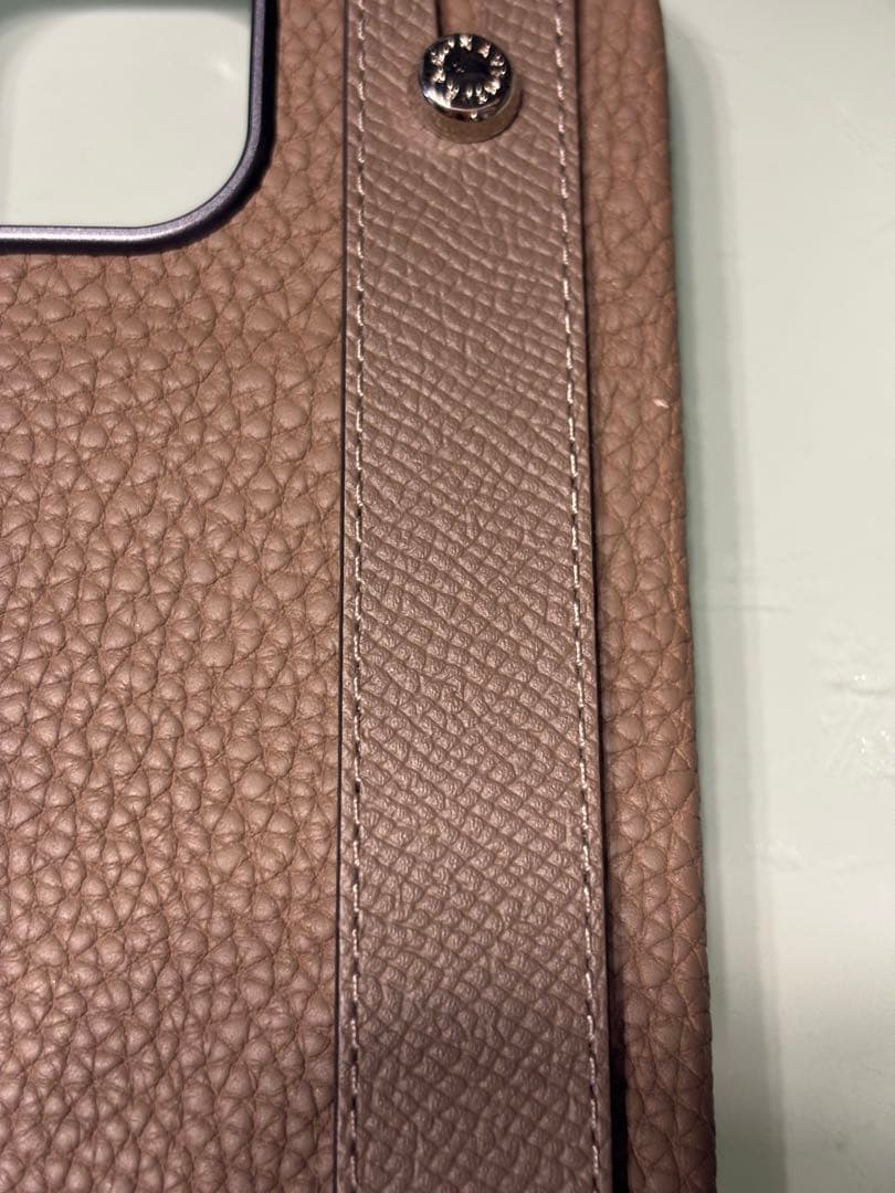 ボナベンチュラ iPhone15 ハンドル付き バックカバーケース