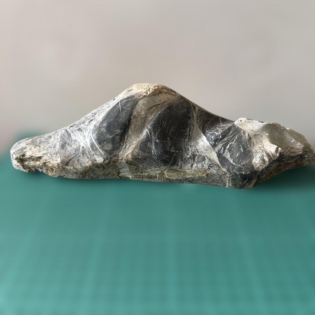 盆石　富士山見立て