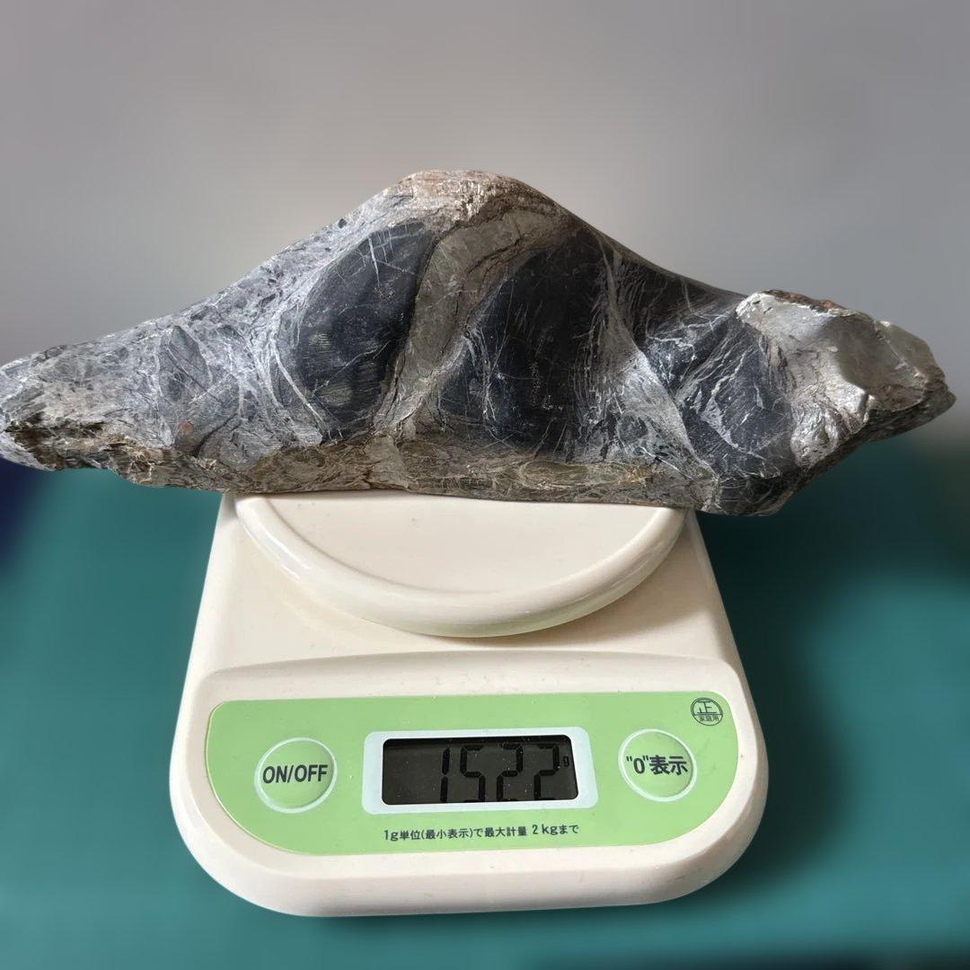 盆石　富士山見立て