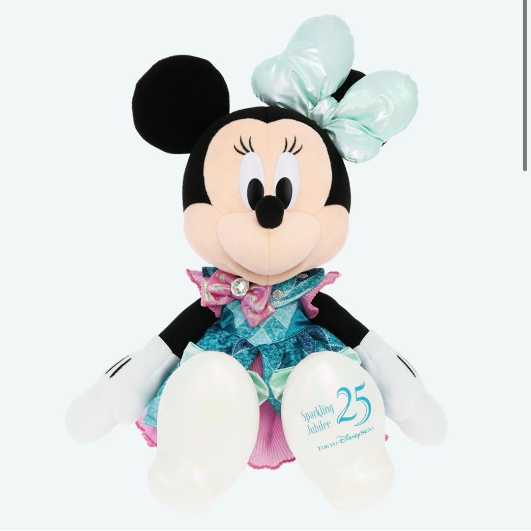 ぬいぐるみ ミニー東京ディズニー シー25周年 スパークリング・ジュ ビリー
