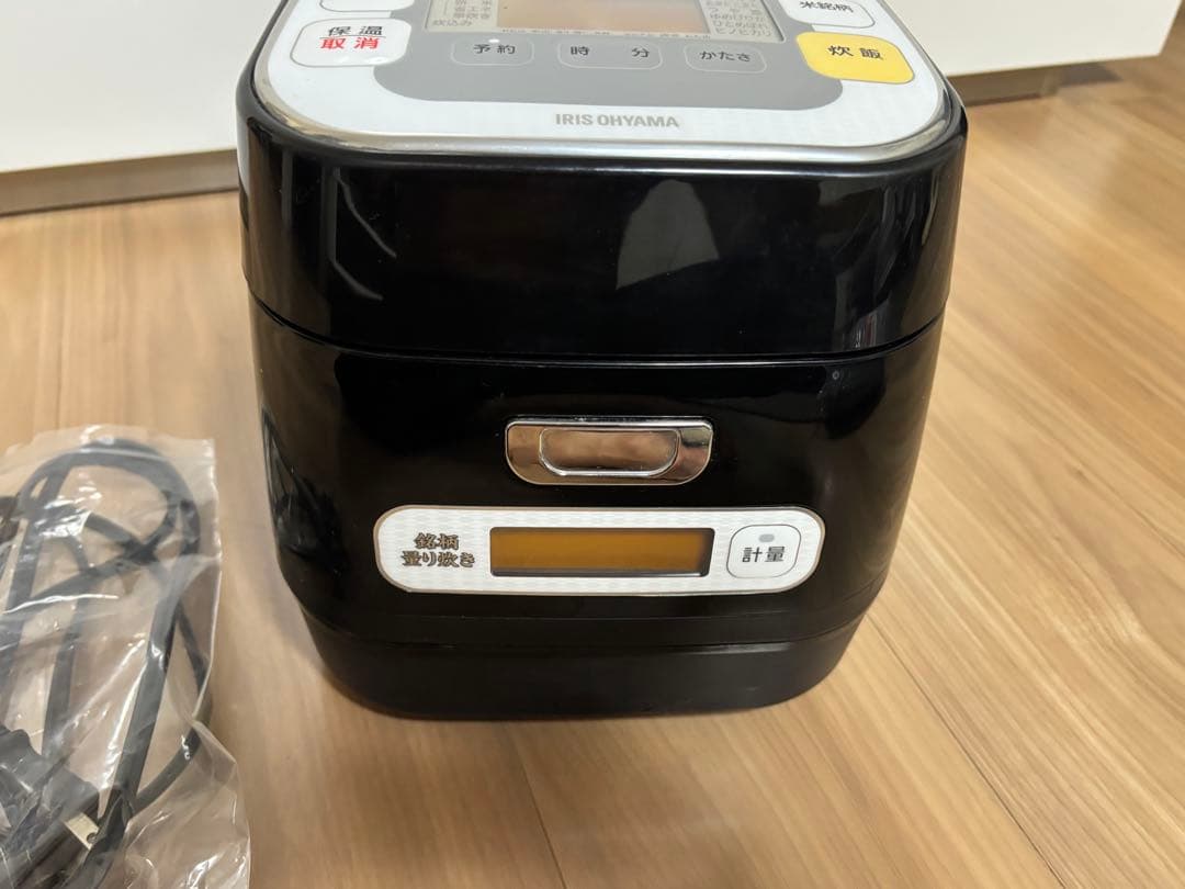 ★送料無料・美品★アイリスオーヤマ　炊飯器+IH調理器　2WAY