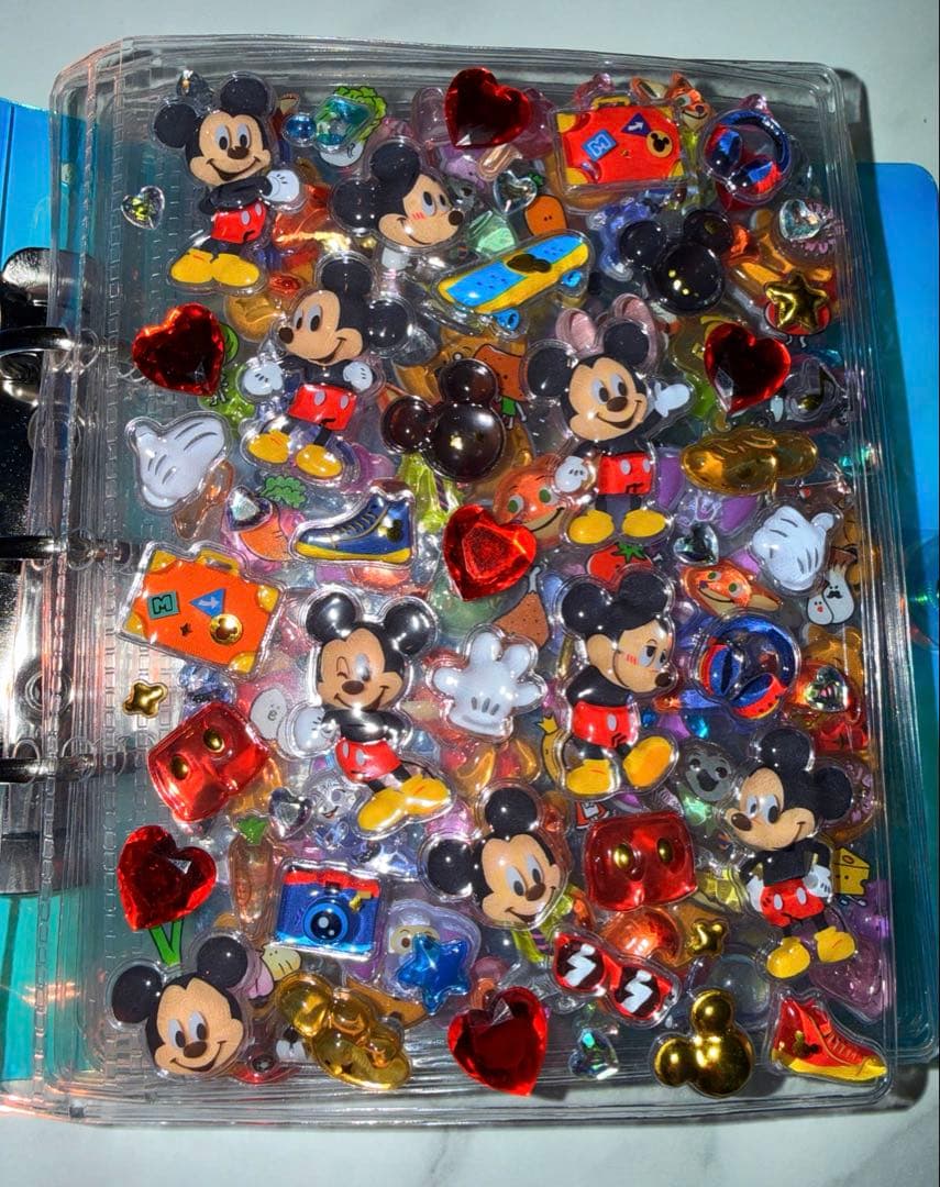 ディズニープチドロボンドロシール帳完成品❤︎