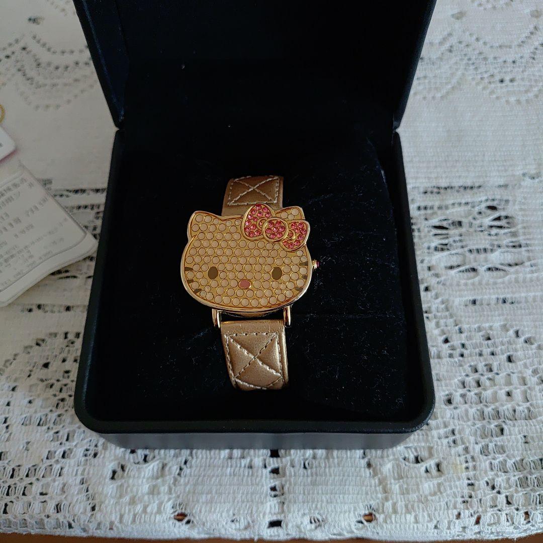 Hello Kitty 腕時計 ゴールド