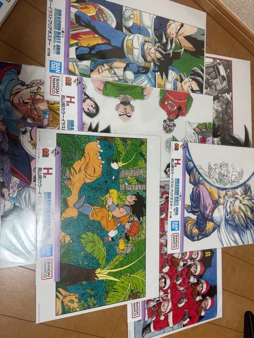 ⭐︎7枚セット⭐︎ ドラゴンボール　イラストクリアポスターポスター