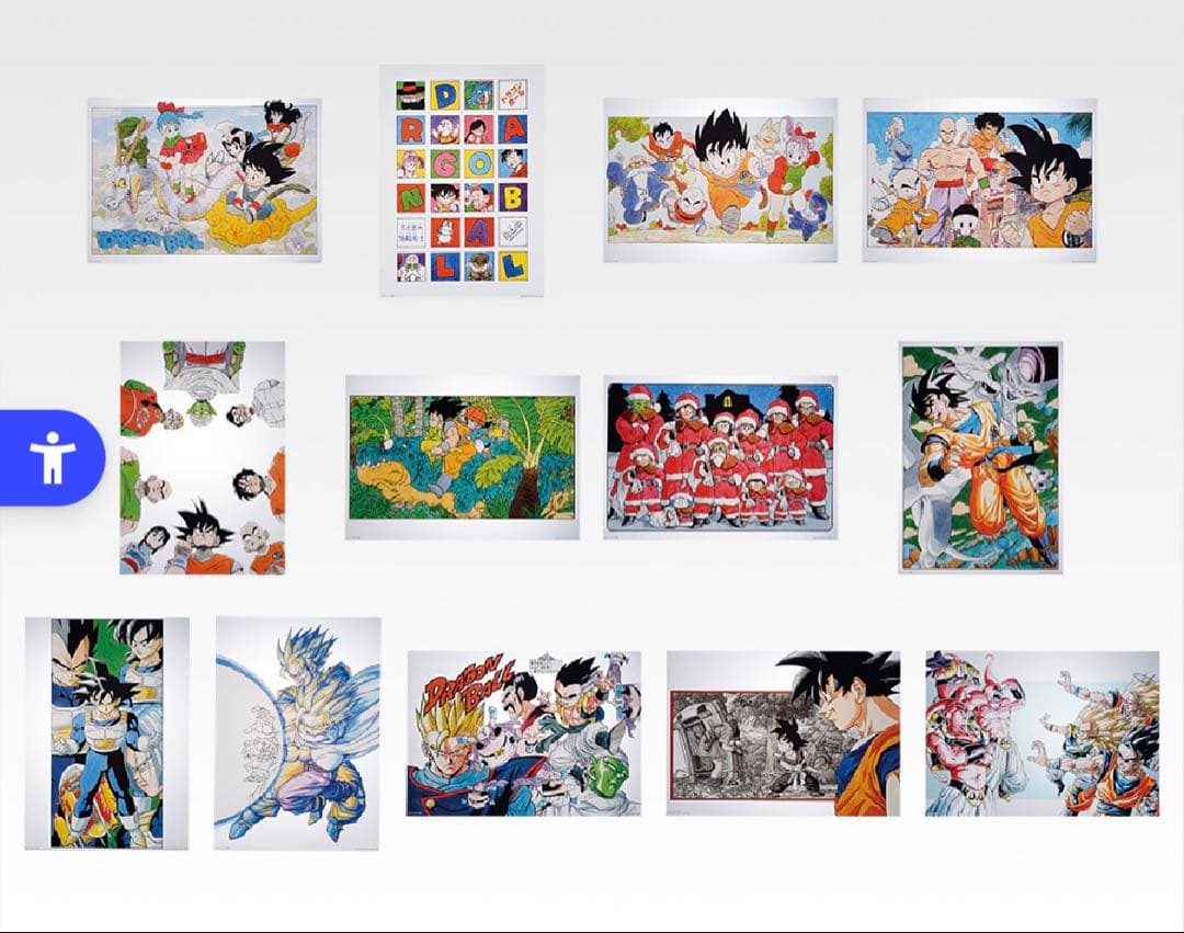 ⭐︎7枚セット⭐︎ ドラゴンボール　イラストクリアポスターポスター