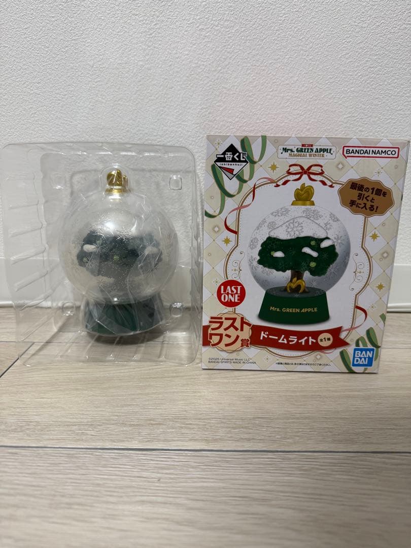 Mr. GREEN APPLE ドームライト 1番くじ ラストワン賞 おまけ付