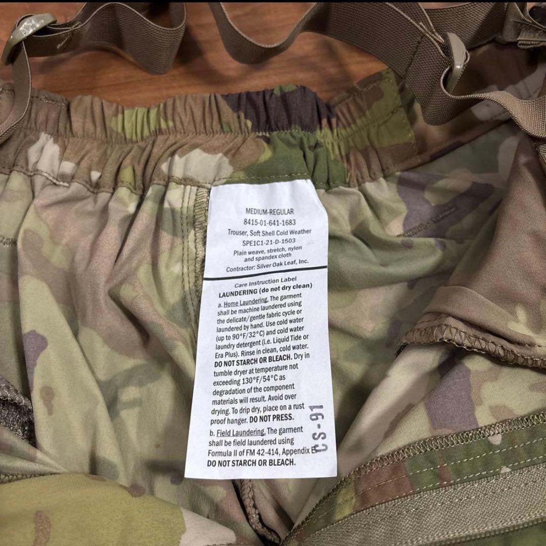 未使用品　米軍実物　OCP SOFT SHELL PANTS サイズM