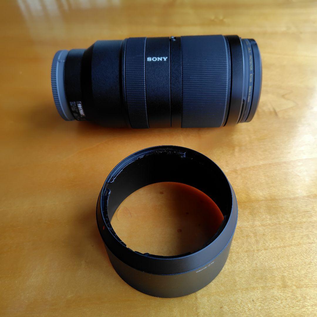 SONY　ソニー　標準ズームレンズE70-350mm　ケンコー　プロテクター付
