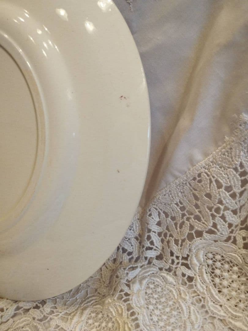 フランスアンティーク クレイユモントロー CADIX 平皿