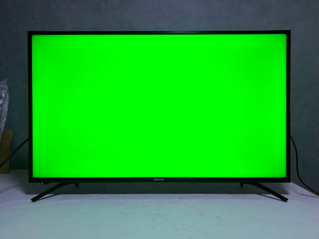 【美品】43インチHDR４K液晶テレビ・ディスプレイ、ハイセンス-43F68E