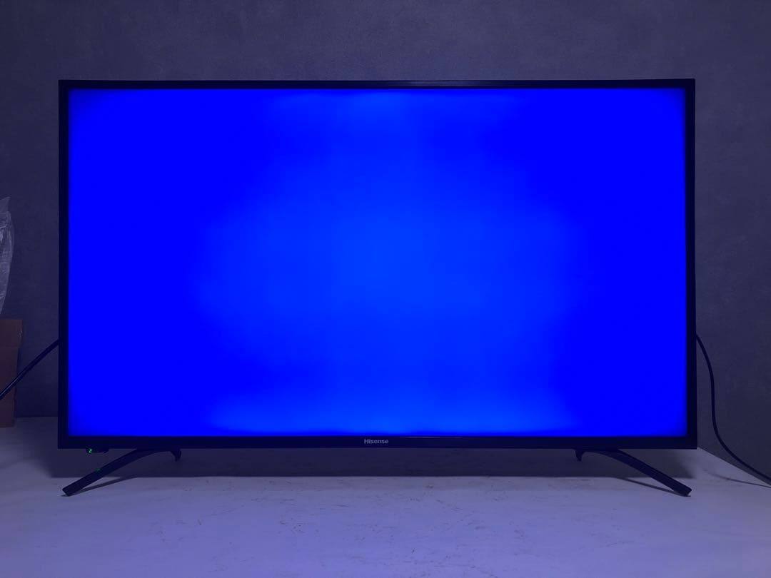 【美品】43インチHDR４K液晶テレビ・ディスプレイ、ハイセンス-43F68E