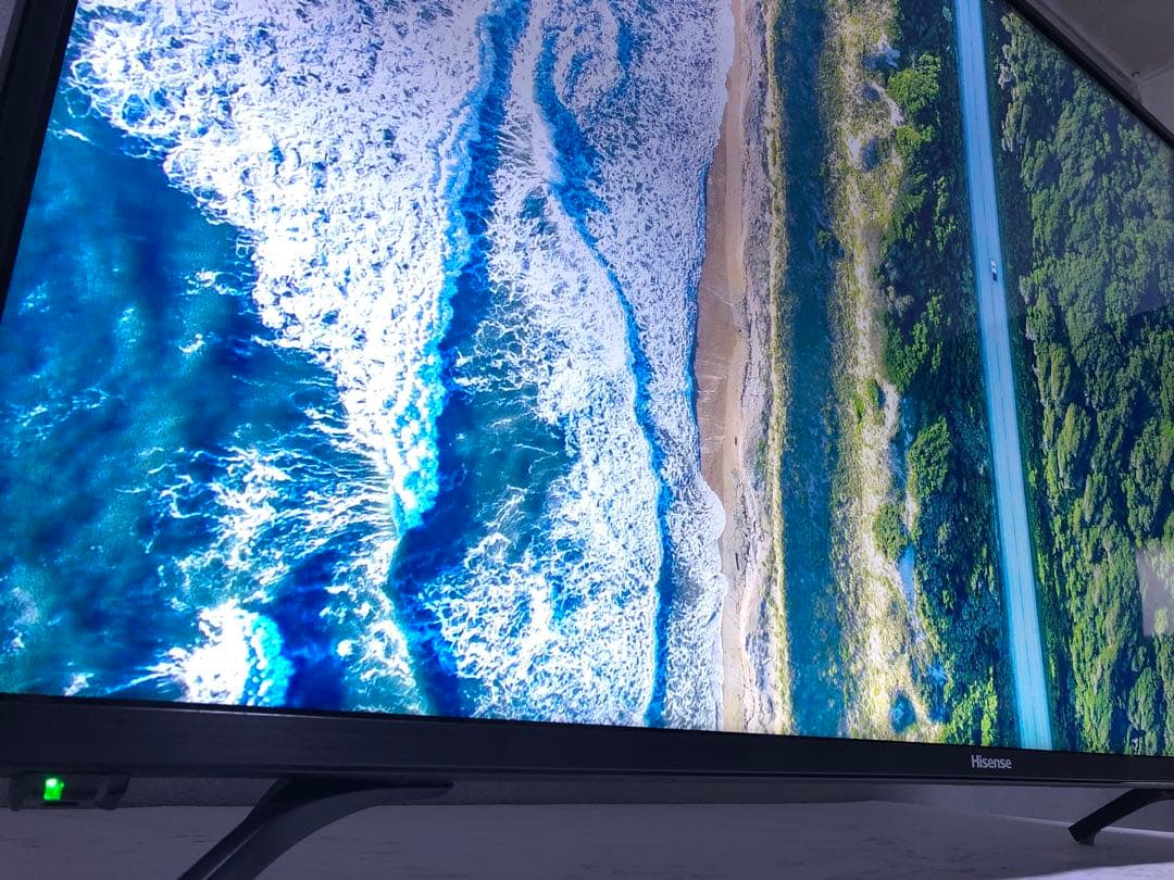 【美品】43インチHDR４K液晶テレビ・ディスプレイ、ハイセンス-43F68E