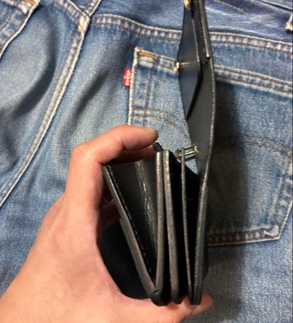 トラッカーウォレット　ショートサイズ　シルバー925アポロコンチョカスタム